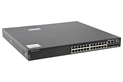 N3224P-ONF - Dell 24-Port PoE+ SFP+ QSFP28 Layer 3 Managed Switch