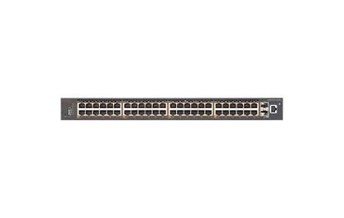 AL5900A4F-E6 - Extreme Networks ERS 5900 Series 5952GTS-PWR+ 48 x Ports PoE+ 1000Base-T + 4 x Ports SFP+ 1U Rack-mountable Layer 3 Managed Front-to-Back Airflow Gigabit Ethernet Network Switch