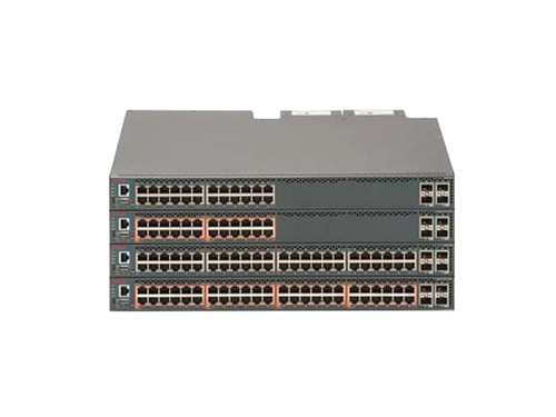 AL5900A3B-E6 - Extreme Networks ERS 5900 Series 5952GTS 48 x Ports 1000Base-T + 4 x Ports SFP+ 1U Rack-mountable Layer 3 Managed Back-to-Front Airflow Gigabit Ethernet Network Switch