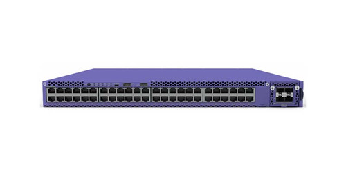 VSP4900-48P-B1-2Y - Extreme Networks VSP 4900 System with 48 x 1000Base-T full/half duplex 802.3at PoE 30W MACseccapable Ports a