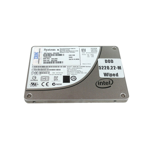 00AJ006 - IBM 240GB SATA 6Gb/s 2.5" Hot Swap SSD