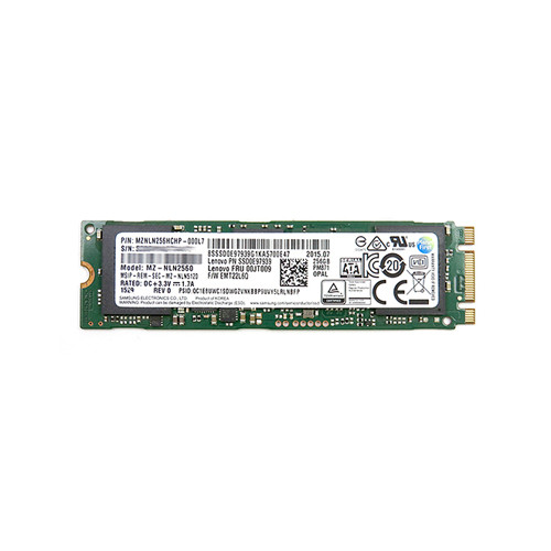 00JT009 - Lenovo 256GB SATA 6Gb/s M.2 2280 SSD