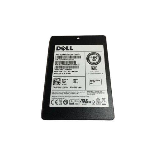 02VH3F - Dell 480GB SATA 6Gb/s MLC 2.5" SSD