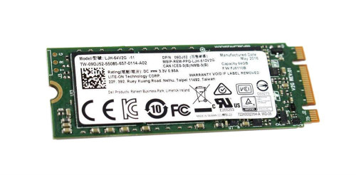 09DJ52 - Dell 64GB SATA 6Gbps M.2 2260 SSD
