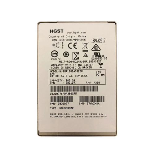 0B31077 - HGST 800GB SAS 12Gb/s 2.5" SSD