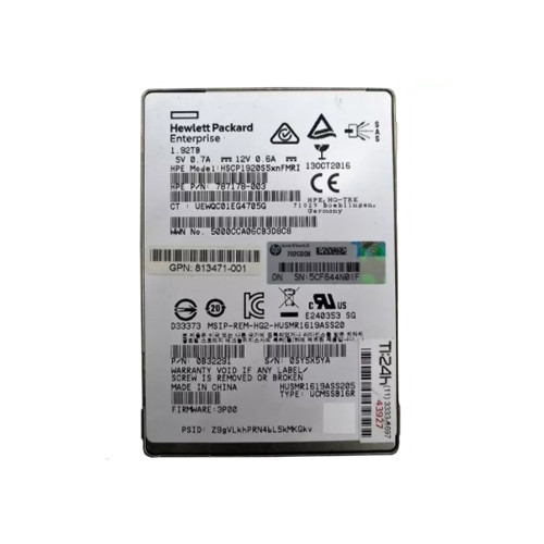 0B32291 - Hitachi 1.92TB SAS 12Gb/s 2.5" Read Intensive SSD