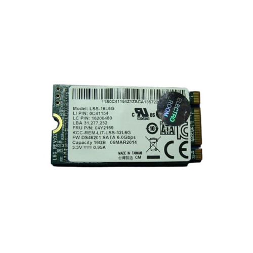 0C41154 - Lenovo 16GB SATA 6Gb/s M.2 2242 SSD
