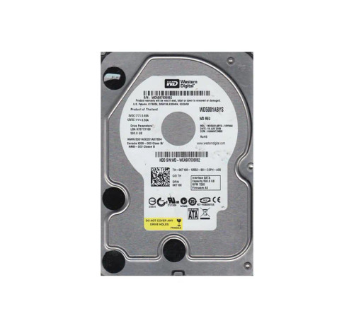 WD WD5001ABYS-18YNA0 RE2 500GB SATA 3Gb/s 16MB Cache Enterprise HDD