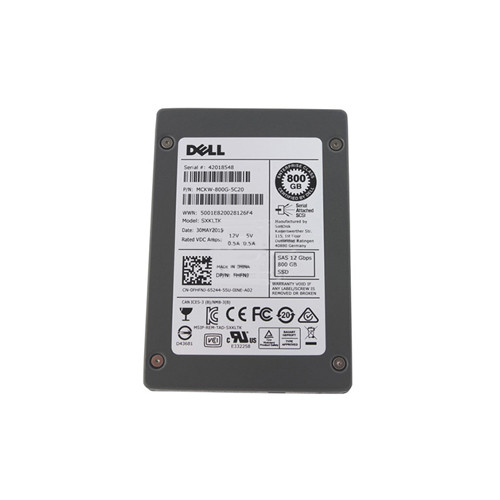 0FHFNJ - Dell 800GB SAS 12Gb/s 2.5" Write Intensive SSD