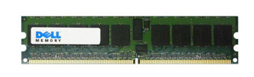 0U3364 - Dell 512MB DDR2-400MHz PC2-3200 ECC Registered CL3 240-Pin DIMM 1.8V Single Rank Memory Module