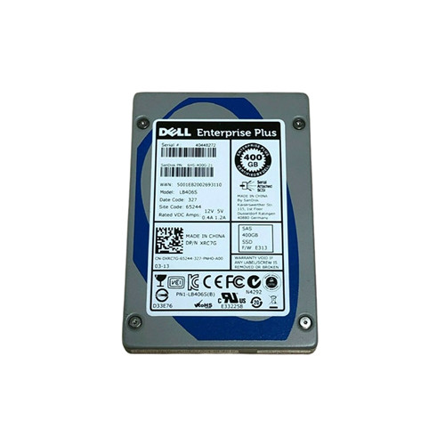 0XRC7G - Dell 400GB SAS 6Gb/s 2.5" SSD