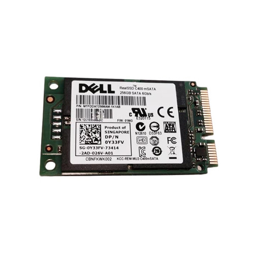 0Y33FV - Dell 256GB mSATA Mini-PCI Express SSD
