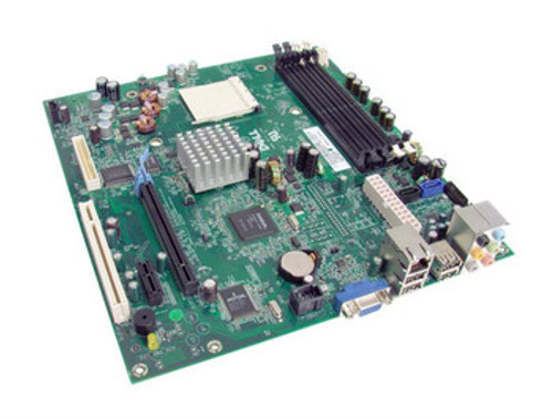 0YW167 - Dell Socket AM2 nVidia GeForce 6150LE Chipset System Board Motherboard for Dimension C521 Supports AMD Athlon 64 X2Athlon 64Sempron Series DDR2 4x DIMM