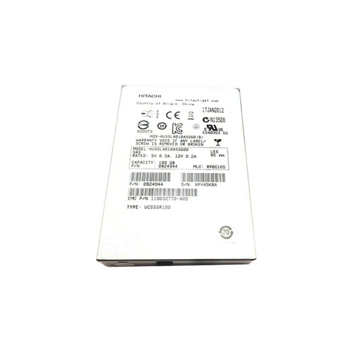 118032770-A02 - EMC 100GB SAS 6Gb/s 2.5" SSD