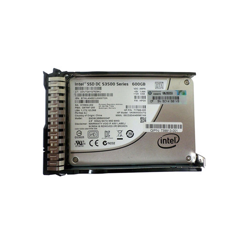 VK0600GDUTQ - HP 600GB SATA 6Gb/s 2.5" Enterprise SSD