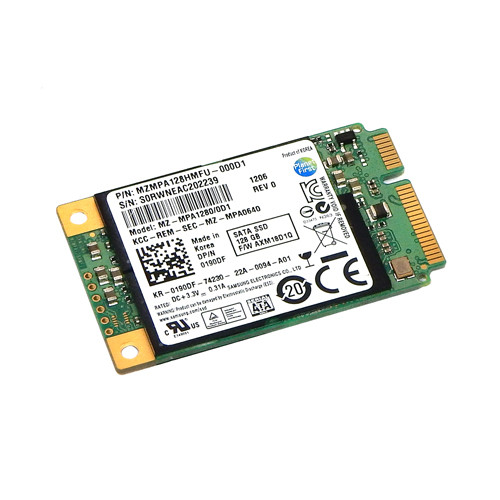 190DF - Dell 128GB MLC SATA 6Gb/s mSATA 1.8" SSD