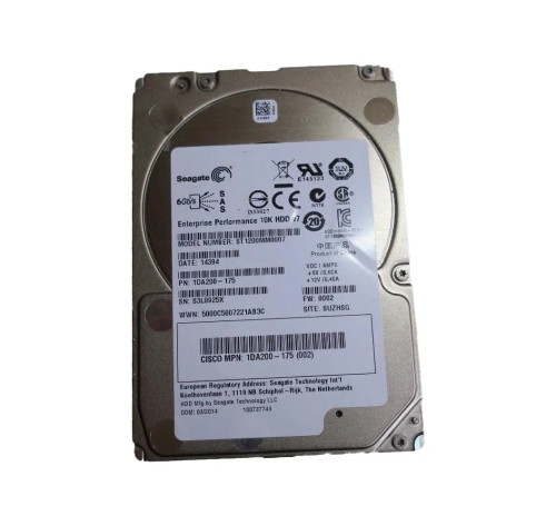 1DA200-175 - Seagate 1.2TB 10K RPM SAS 6Gb/s 2.5" HDD