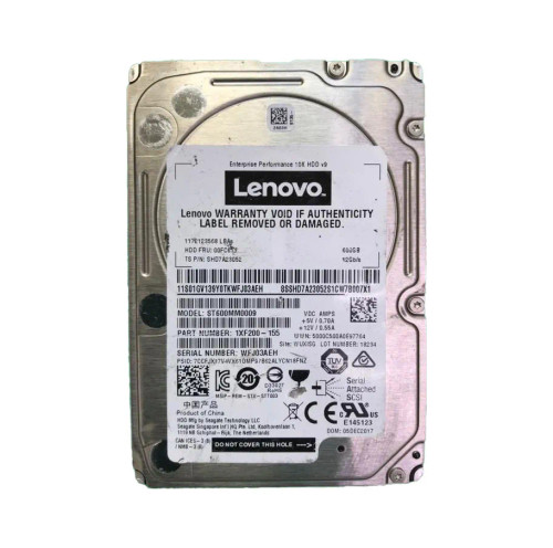 1XF200-155 - Seagate 600GB 10000RPM SAS 12Gb/s 2.5" HDD