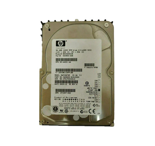 279785-001 - HP 36GB 10000RPM Ultra-320 SCSI 3.5" HDD