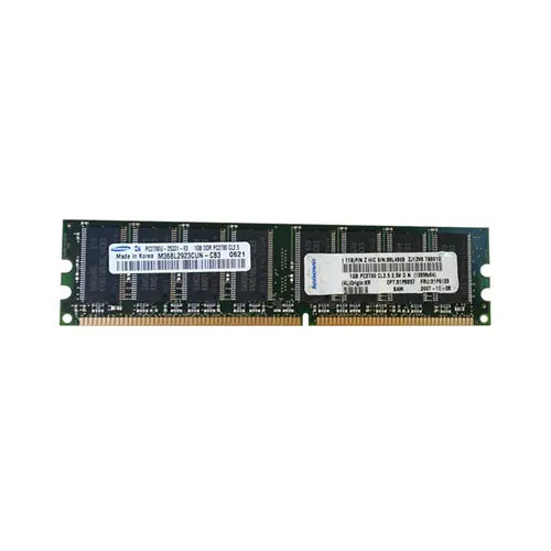 31P8857 - IBM 1GB DDR-333MHz PC2700 ECC Unbuffered 184-Pin DIMM