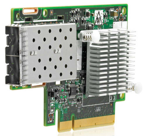 490712-001 - HP NC524SFP Dual-Ports 10Gbps Gigabit Ethernet PCI Express 2.0 x8 Server Network Adapter for ProLiant Servers