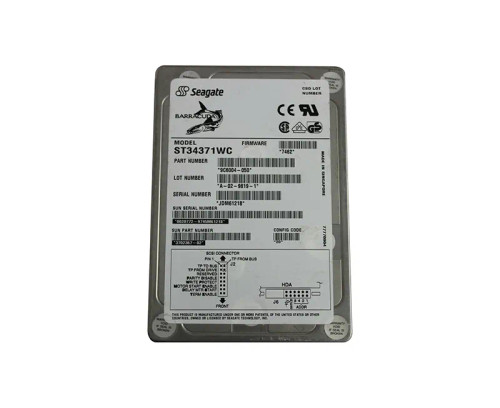 370-2367-02 - SUN 4.3GB 7200RPM Ultra Wide SCSI 3.5" HDD