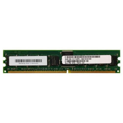 370-7973-01 - Sun 1GB DDR-333MHz PC2700 ECC Registered CL2.5 184-Pin DIMM Memory Module