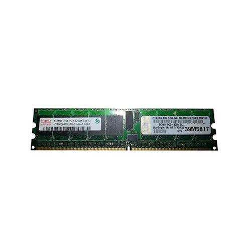 38L6015 - IBM 512MB DDR2-400MHz PC2-3200 ECC Registered CL3 240-Pin RDIMM 1.8V Single Rank Memory Module
