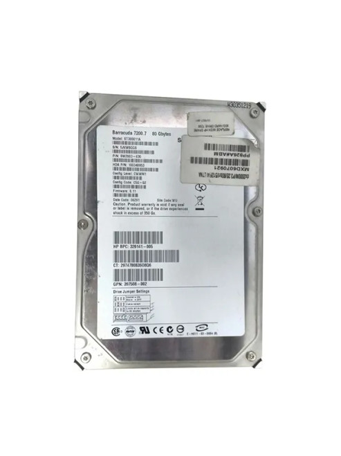 397508-002 - HP 80GB 7200RPM IDE 3.5" HDD