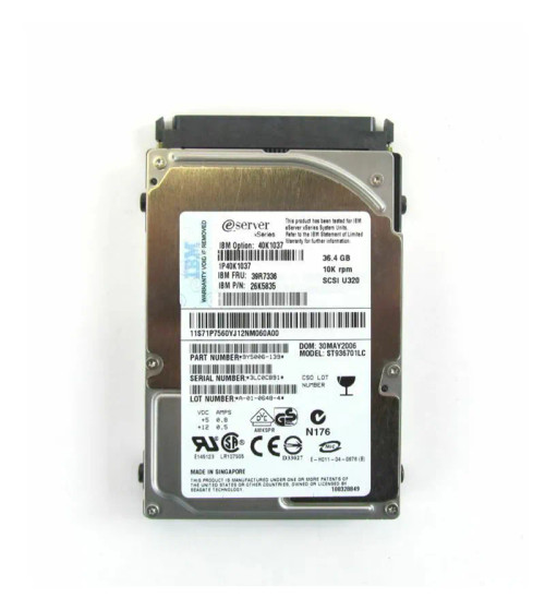 39R7336 - IBM 36.4GB 10K RPM Ultra320 SCSI 2.5" HDD
