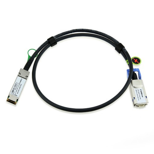 HP 4X DDR/QDR QSFP/CX4 IB Cable 16.4ft for ProLiant DL360p Gen8 servers