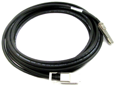 498380-B25 - HP 8m QSFP+ to CX4 10GbE Infiniband Copper Cable
