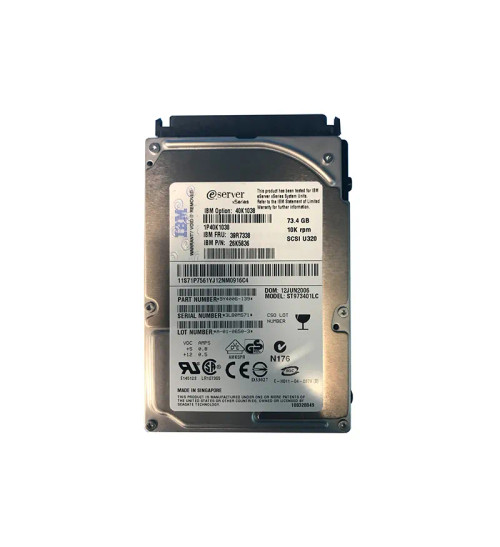 40K1038 - IBM 73.4GB 10000RPM Ultra320 SCSI 80-Pin 2.5" HDD
