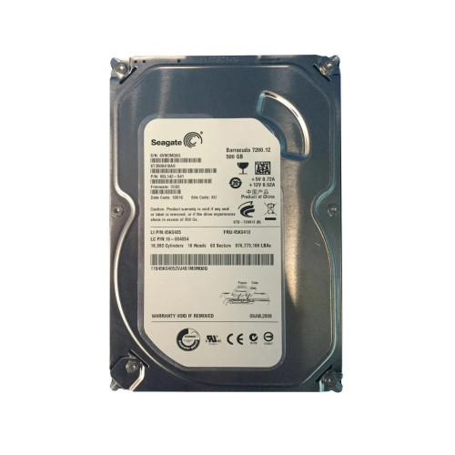 45K0405 - Lenovo 500GB 7200RPM SATA 3.5" HDD