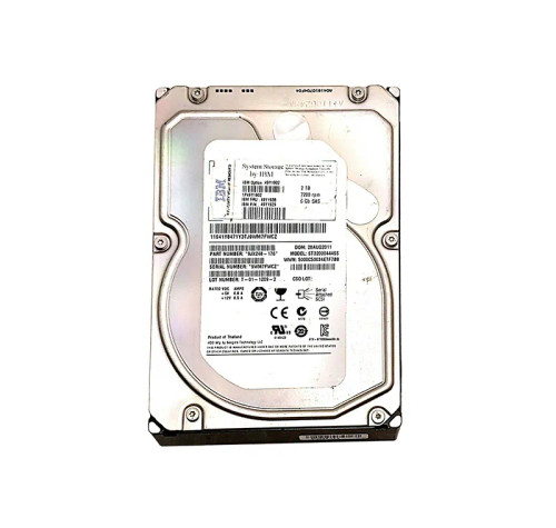 IBM 49Y1902 2TB 7200RPM SAS 6Gbps 3.5Internal Hard Drive