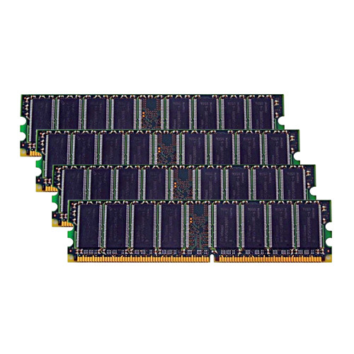 52P8653 - IBM 1GB Kit 4 X 256MB DDR-266MHz PC2100 ECC Registered CL2.5 208-Pin DIMM Memory for eServer OpenPower 720