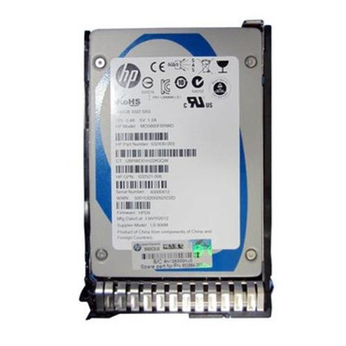 632521-006 - HP 800GB Multi-Level Cell SAS 6Gb/s 2.5-Inch Solid State Drive