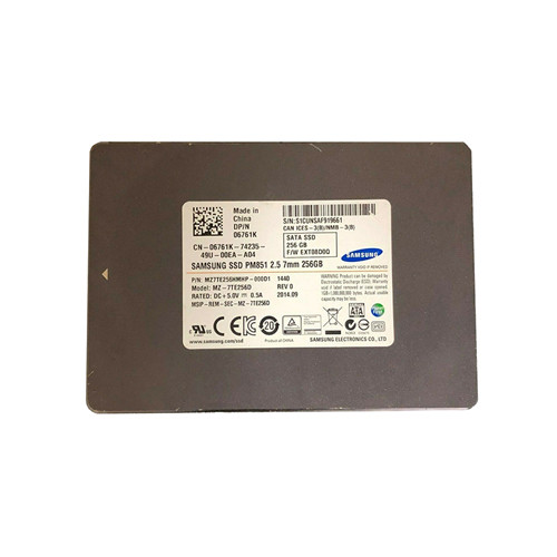 6761K - Dell 256GB SATA 6Gb/s 2.5" SSD