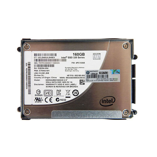 694673-001 - HP 160GB SATA 6Gb/s 2.5" SSD
