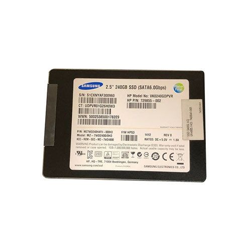 Buy Now HP 729855-002 240GB SATA 6Gb/s 2.5SSD