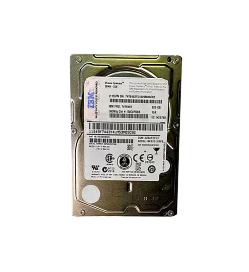 74Y6482 - IBM 283GB 15000RPM SAS 3Gb/s 2.5" HDD