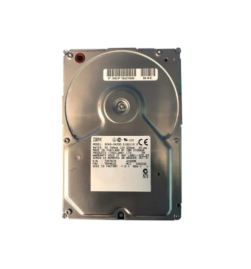 76H4616 - IBM 4.3GB 5400RPM Ultra SCSI 68-Pin 3.5" HDD