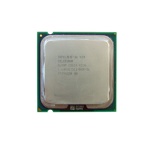 519645-L21 - HP 1.60GHz 800MHz FSB 512KB L2 Cache Socket LGA775 Intel Celeron 420 1-Core Processor