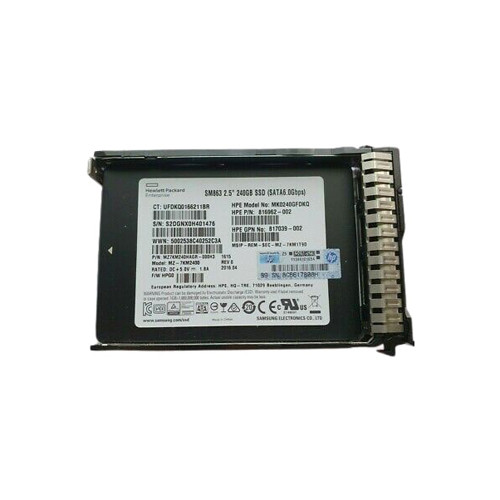 817039-002 - HP 240GB SATA 6Gb/s 2.5" SSD