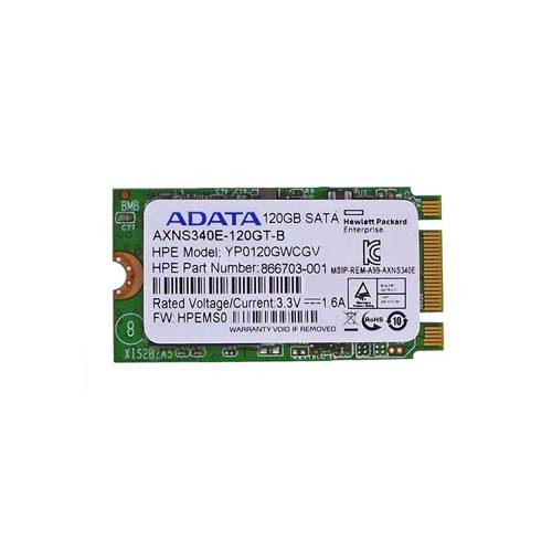 866703-001 - HP 120GB SATA 6Gb/s M.2 2242 SSD