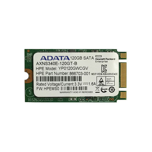 867636-001 - HP 120GB SATA 6Gb/s M.2 2242 SSD