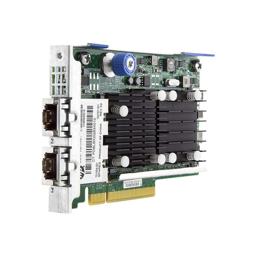 533FLR-T - HP FlexFabric 10Gbps RJ-45 Dual-Ports 10GBase-T Gigabit Ethernet PCI Express 2.0 x8 Network Adapter