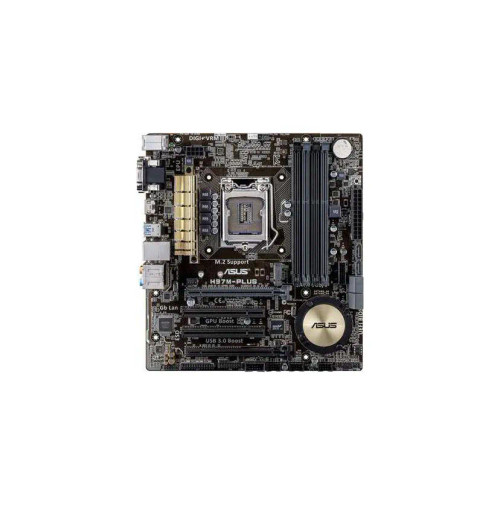 90MB0IM0-M0EAY5 - Asus H97M-PLUS LGA1150 Intel H97 Chipset Micro-ATX Motherboard Supports DDR3