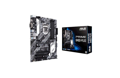 90MB13J0-M0EAY0 - Asus PRIME B460-PLUS Socket LGA1200 Intel B460 Chipset ATX System Board Motherboard Supports Core/Pentium Gold/celeron DDR4 4x DIMM
