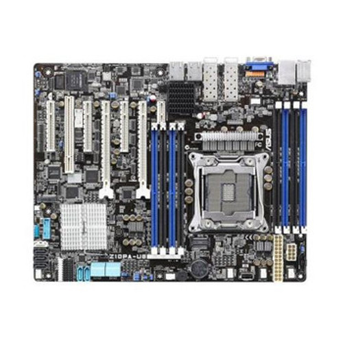 90SB04U0-M0UAY0 - ASUS Z10PA-U8/10G-2S Socket LGA2011-3 Intel C612 Chipset ATX System Board Motherboard Supports Xeon E5-1600 v3/E5-2600 v3 DDR4 8x DIMM